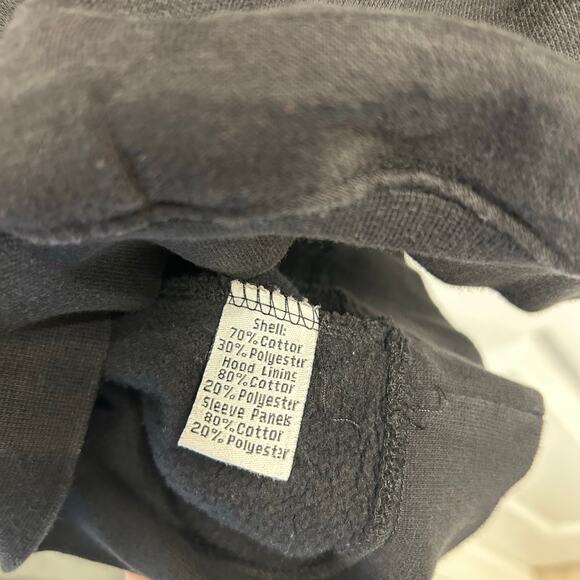 Legendary Whitetails Camo Sleeve Hoodie – Black Deer Graphic – Size M - Picture 5 of 5